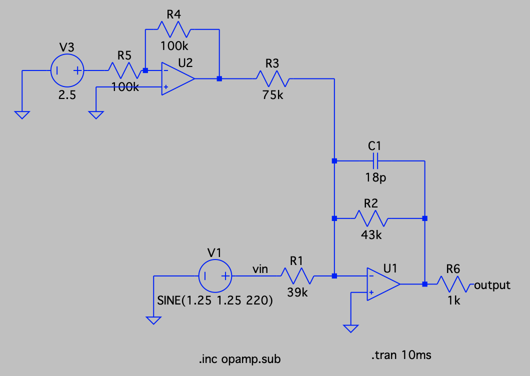 Circuit OpAmp Morten Joe